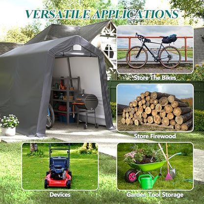 7' x 12' Outdoor Storage Shed