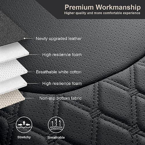 Wrangler JK Seat Covers Custom Fit for Jeep Wrangler (4 Count)