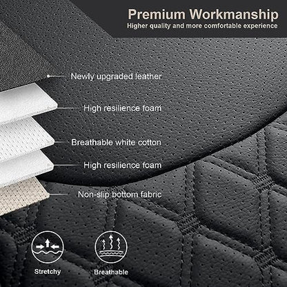 Wrangler JK Seat Covers Custom Fit for Jeep Wrangler (3 Count)