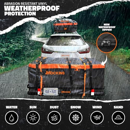 500 Lb Capacity Steel Trailer Hitch Cargo Carrier for 2" Receivers