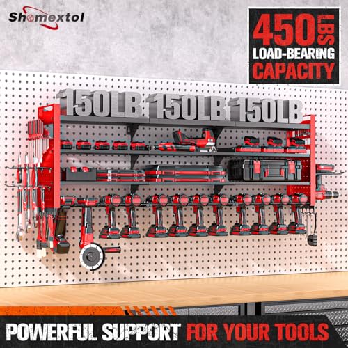 49.8" Power Tool Organizer Wall Mount