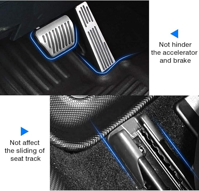 KUST Floor Mats for 2018-2024 BMW X3 G01 Accessories All Weather Floor Mat Custom Fit Floor Liners 2 Row Seat Liner Set 3PCS Black Non-Slip