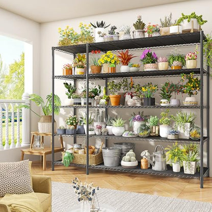 70.8H Wire Shelving Rack (2 Count)