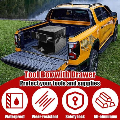 Underbody Truck Tool Box 36"x 18"x 20" Heavy Duty Double