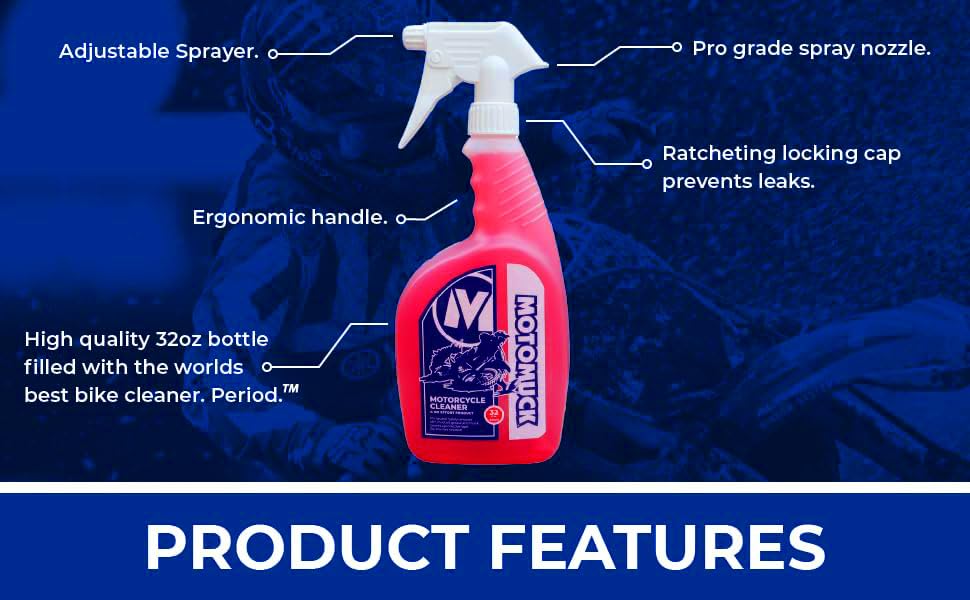 PH Neutral Nano Tech Motorcycle cleaner (32 Fl Oz)
