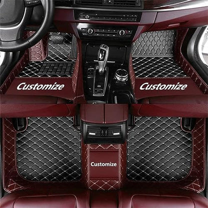 Custom Automotive Floor Mats Anbuwei Car Floor Mats Leather Anti
