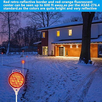 Reflective Driveway Markers
