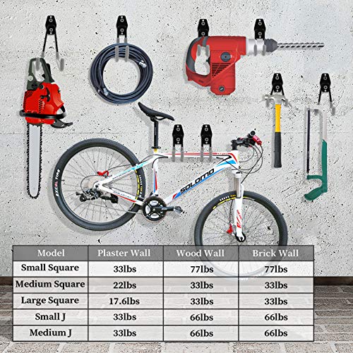 Garage Hooks Heavy Duty 14 Pack