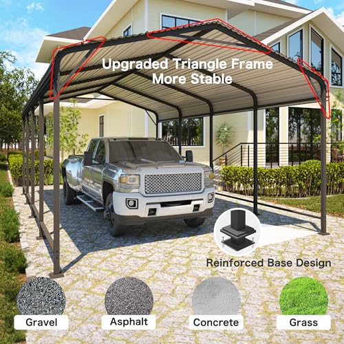 12x20FT Metal Carport