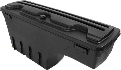 SCITOO Truck Bed Tool Box for Chevrolet Silverado 2008-2019 for GMC Sierra 2008-2019,Multi-Compartment Dividers Organized Storage,Heavy Duty & No-Drill Installation Left Driver Side