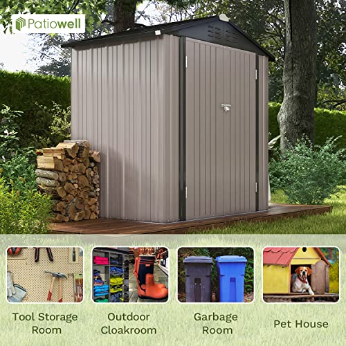 6x4 FT Outdoor Storage Shed