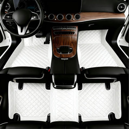 Add Personal Touch to Your Vehicle with IMEISH Customizable Logo Text Car Mats for 99% of vehiclesPads Protection Non