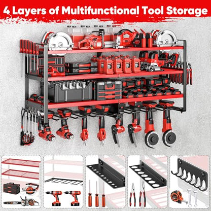 Upgrade Large power tool organizer Wall Mount