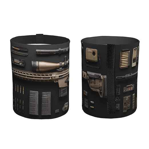 Gun Military Gear Arsenal Set Car Trash Can Waterproof Hanging Trash Bin Collapsible Garbage Can for Car Accessories Travel Camping Kitchen Home