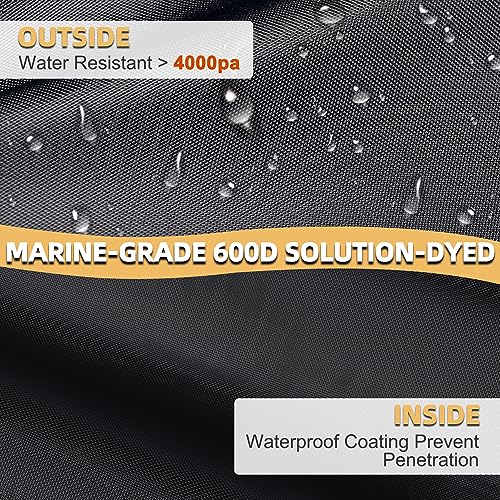 Fade and Tear Resistant UTV Cover with Reflective Strips
