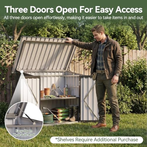 35 Cu.Ft Outdoor Storage Shed