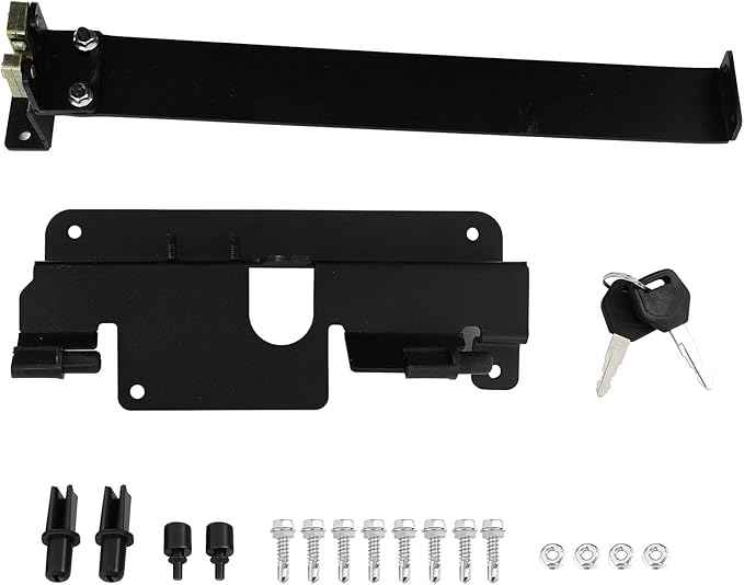 SCITOO Right Passenger Side Truck Bed Tool Box for Chevrolet Silverado 2008-2019 for GMC Sierra 2008-2019,Multi-Compartment Dividers Organized Storage,Heavy Duty & No-Drill Installation