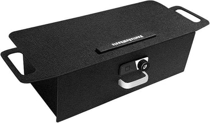 VaultsOnWheels for 2025 2024 Tesla Cybertruck Front Seat Safe Vault Gun Safe Box Driver/Passenger Side Drawer LockBox Anti-Theft Biometric Fingerprint Lock