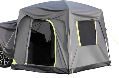 VEVOR SUV and Pickup Truck Camping Tents, Waterproof Double Layer Design with Carry Bag, Accommodates 2-9 Persons for Outdoor Activities