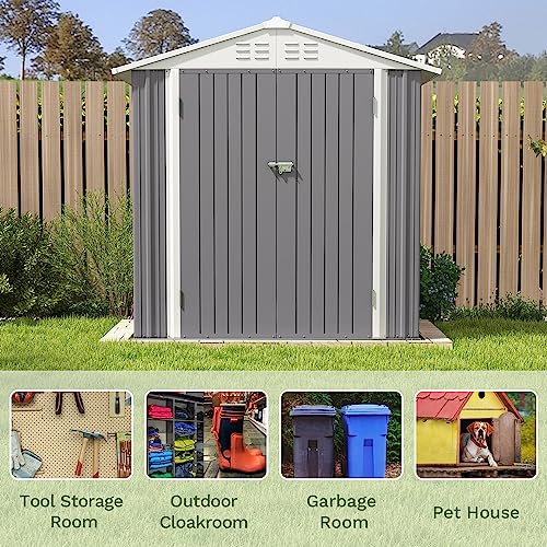 6x4 FT Outdoor Storage Shed