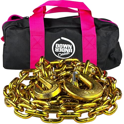 Heavy Duty 3 8”x 10ft Grade 70 Recovery Log Chain