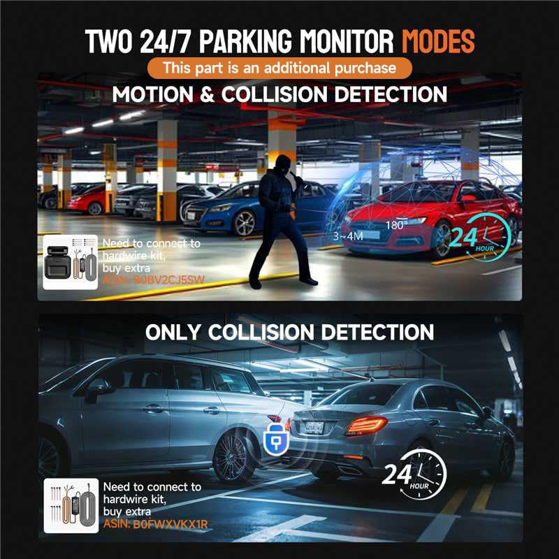 AI 4K Dash Cam Front and Rear