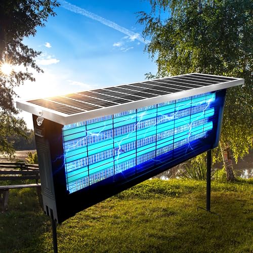 Large Solar Bug Zapper for Outdoor