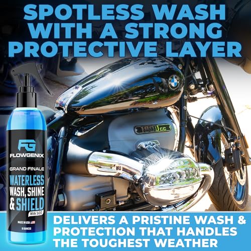 Grand Finale Waterless Car Wash Spray 8 oz (24 Ounce)