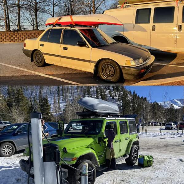 Universal Roof Rack Cross (2 Count)