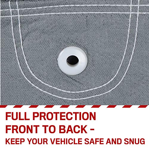 4-Layer 4-Season Auto (Waterproof Outdoor UV Protection for Heavy Duty Use Full Car Cover for Vans, Suvs, Crossovers up to 200")