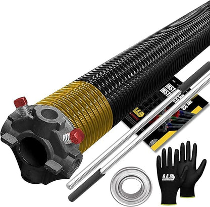 Garage Door Torsion Spring 250x1.75x38 Includes 1” Steel Bearing