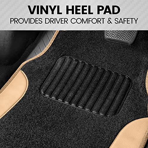 PolyPro Beige Car Seat Covers Full Set with 4