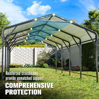 12x20 FT Metal Carport