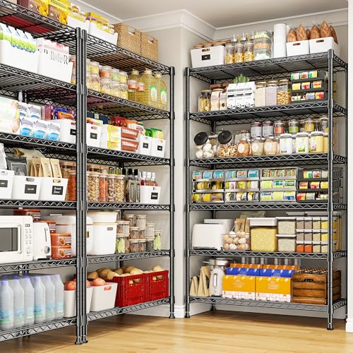 71" H 6 Tier Heavy Duty Wire Shelving