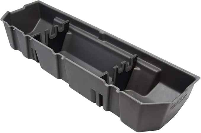 DU-HA Under Seat Storage Fits 06-14 Honda Ridgeline, Gray, Part #50039