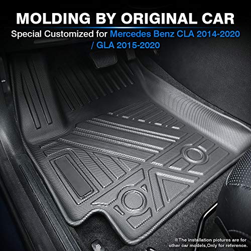 Custom Fit Floor Mats for Mercedes Benz CLA 2014