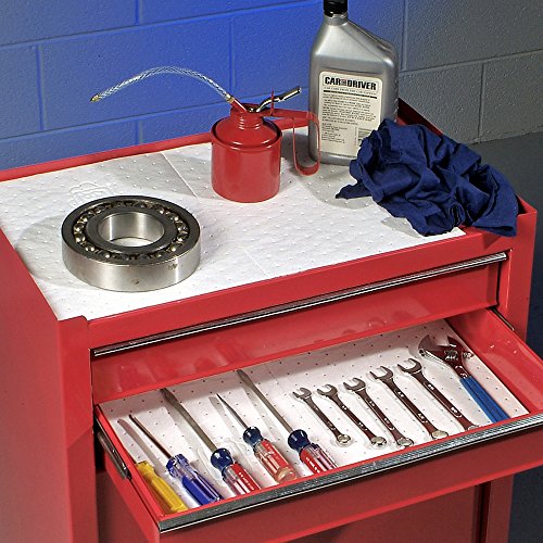 Oil Mat - Oil-Only Absorbent Mat Pad - 200 Pads per Bag - 15" x 20" Pad - Absorbs up to 14 Ounces per Pad - MAT423