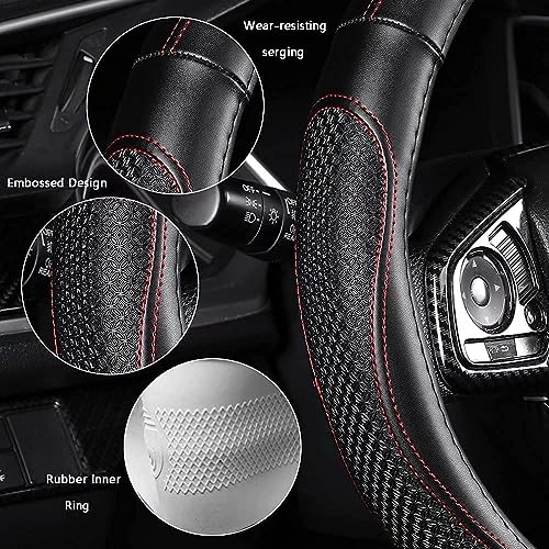 Microfiber Leather Steering Wheel Cover