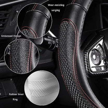 Microfiber Leather Steering Wheel Cover