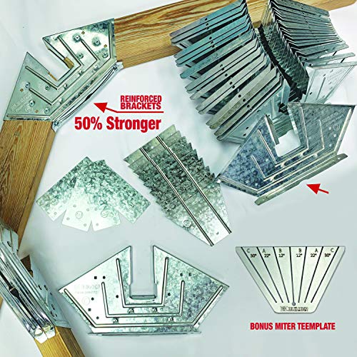 50% Structurally Stronger Truss Design EZShed Kit Builds 6 feet