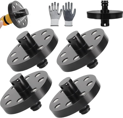 O-Ring Chassis Cleaner Flusher Kit,360° Spinning Nozzle, Undercarriage Cleaner with Quick Coupling, Efficient Wheel Arches/Undercarriage Cleaner Powerful Cleaning in Hidden Areas for All Car (4pc) - AutoBay