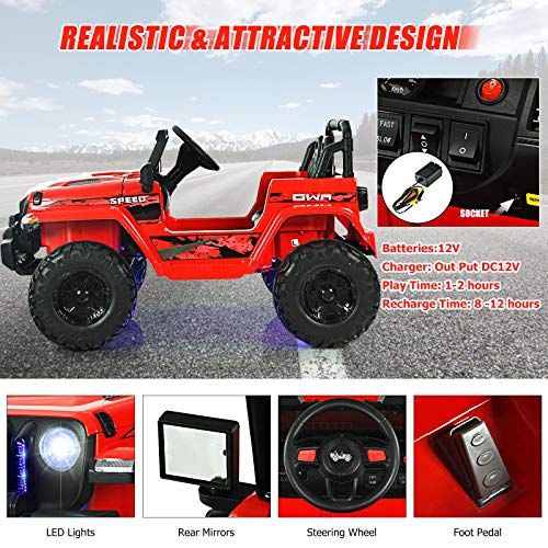 Kids Ride on Car Truck with 2.4G Remote Control