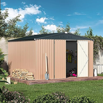 10' x 10' Shed Outdoor Storage Shed Clearance