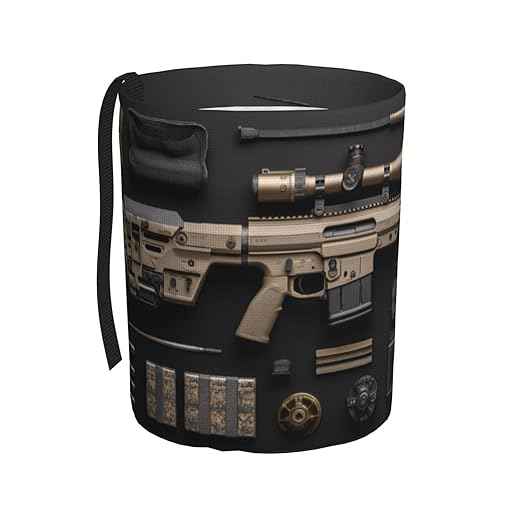 Gun Military Gear Arsenal Set Car Trash Can Waterproof Hanging Trash Bin Collapsible Garbage Can for Car Accessories Travel Camping Kitchen Home