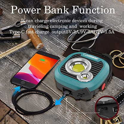 LED Rechargeable Magnetic Work Light SUNREI Mechanic Light