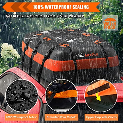 Car Roof Bag Rooftop Cargo Carrier Bag Waterproof 20 Cubic Feet roof Cargo