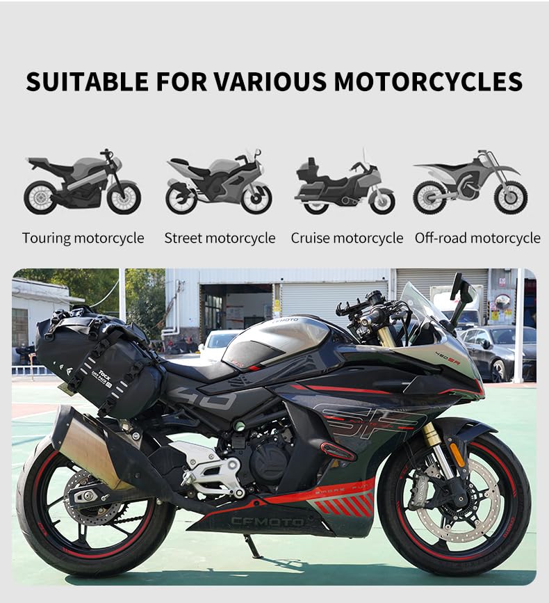 Motorcycle Saddle Bags Tail Bag