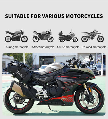 Motorcycle Saddle Bags Tail Bag
