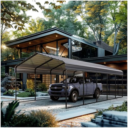 Metal Carport 12x25ft