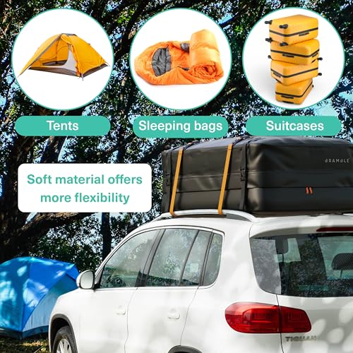 Strong Car Roof Bag Rooftop Cargo Carrier 20 Cubic Feet